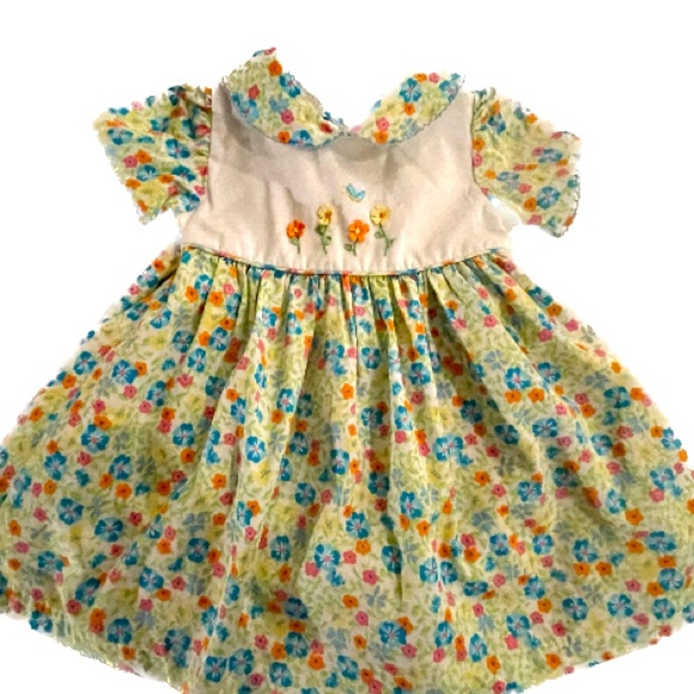 Glory Kids Baby Girls 6M Spring Floral Dress